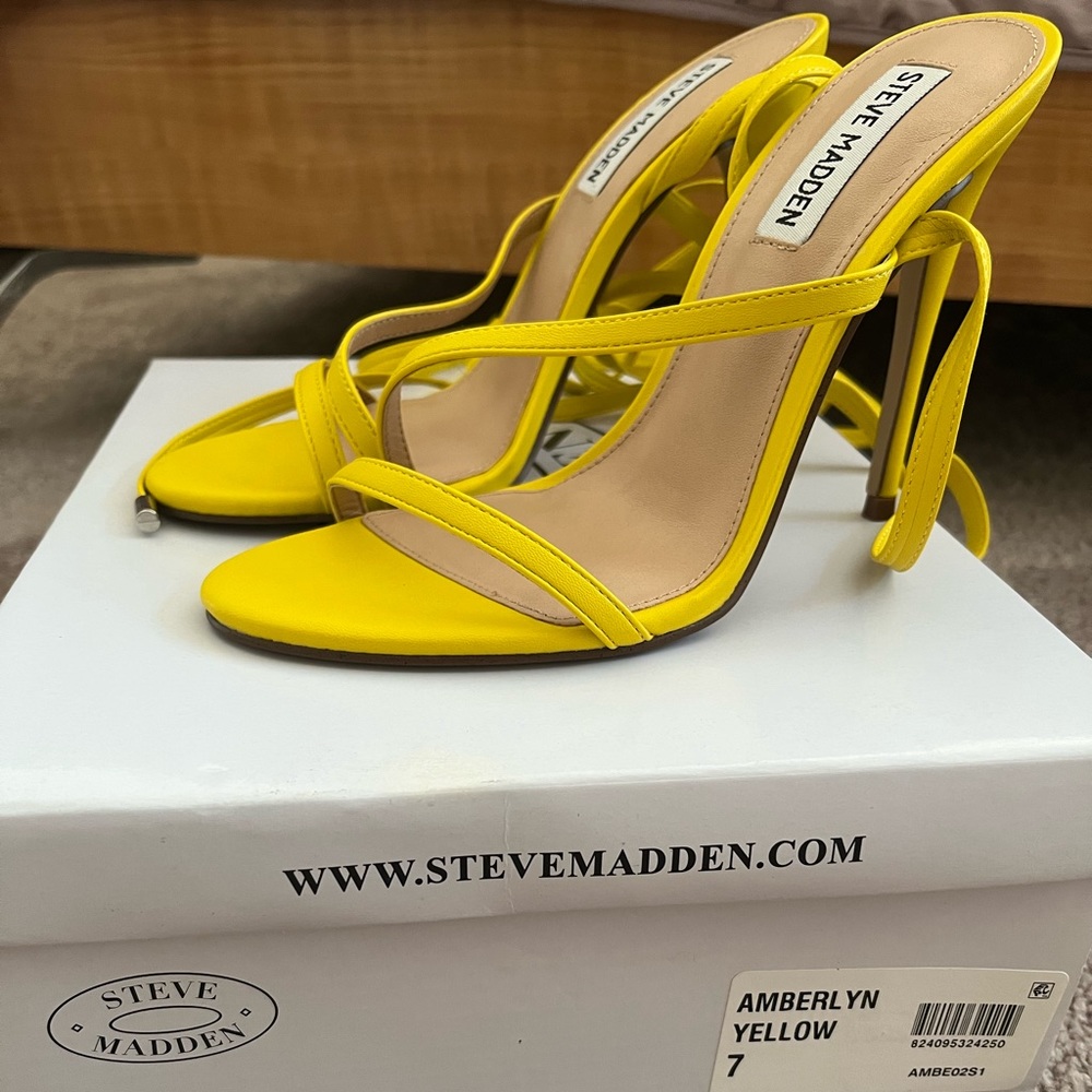 Strapped Steve Madden Heels